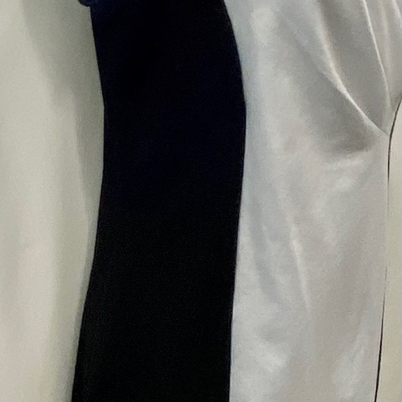 Dots Women’s Knit Midi Sheath Dress V-Neck Large - Picture 4 of 13